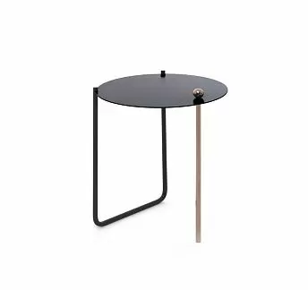 КОФЕ НЕО С/COFFEE NEO S стол кофейный ЧЕРНЫЙ/БРОНЗОВЫЙ