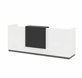 ФАСТА/FASTA Приемная стойка 281 дл БЕЛЫЙ/ГРАФИТ