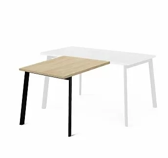 ФЛЕКС/FLEX Брифинг-приставка 100х78 ГИКОРИ/ГРАФИТ